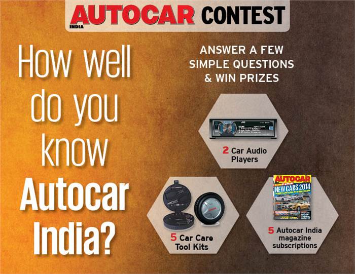 Autocar India contest winners announced